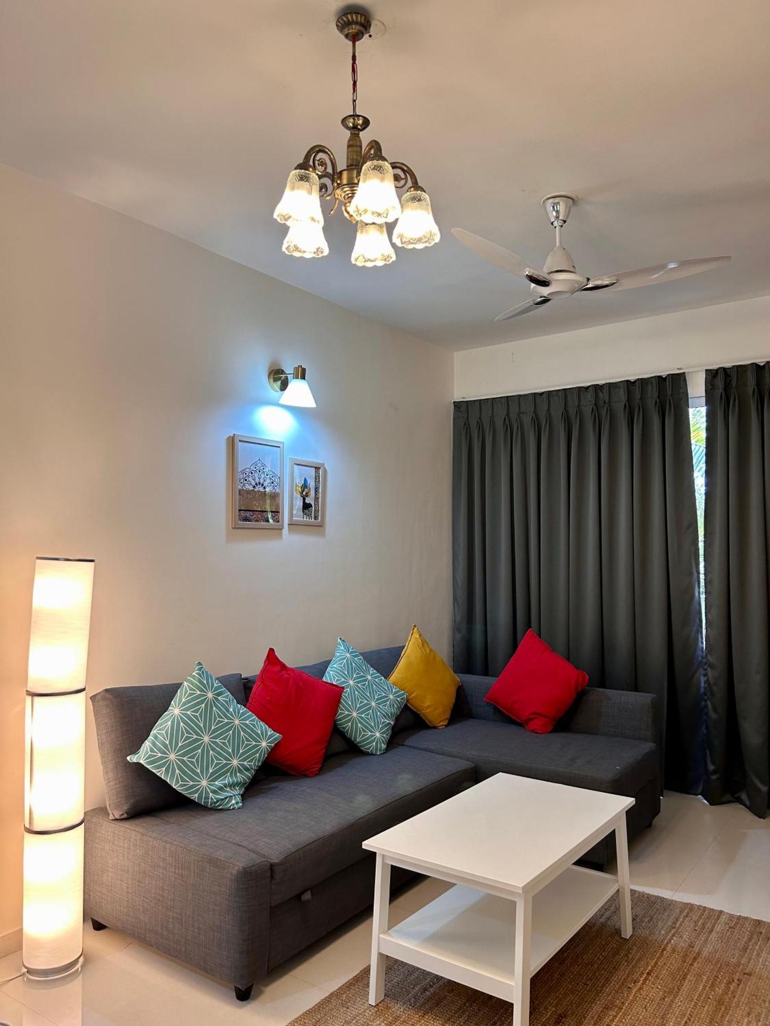 Pool And Garden View Good Stay Premium 2 Bhk Flat 104 Dabolim Luaran gambar